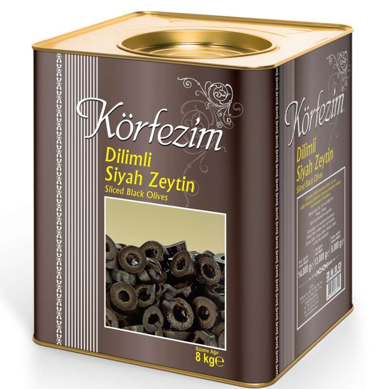 Dilimli Siyah Zeytin