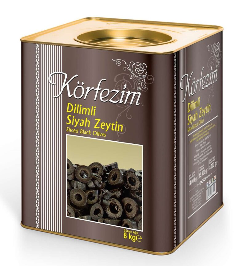 Dilimli Siyah Zeytin