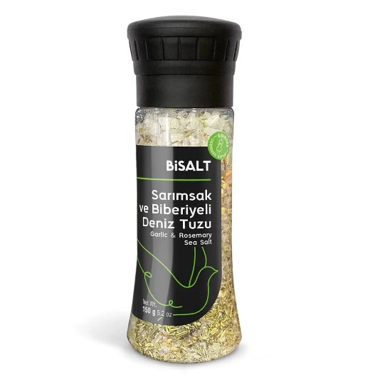 Bah. Sarımsaklı Deniz Tuzu