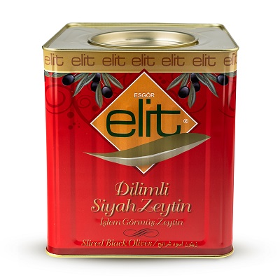 Dilimli Siyah Zeytin
