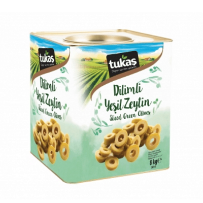 Dilimli Yeşil Zeytin